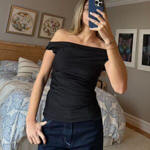 Zara Women's Black Vest